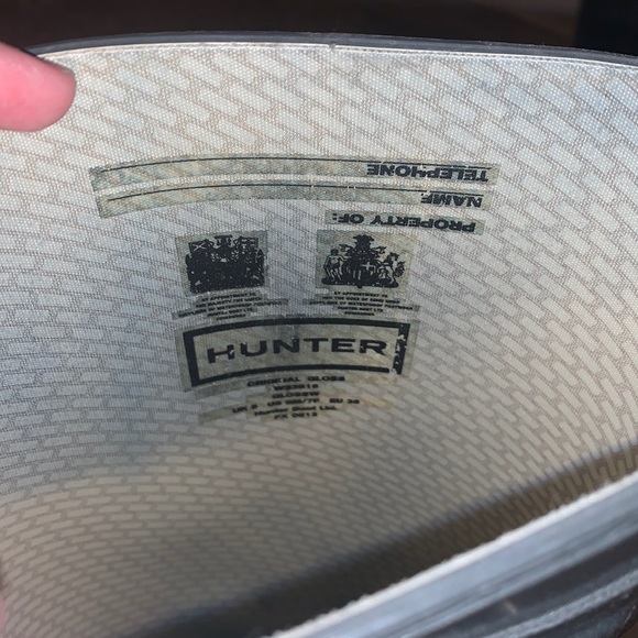 Hunter rain boots - Picture 3 of 3